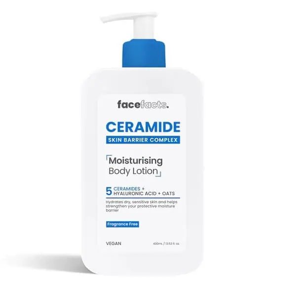 FACE FACTS CERAMIDE MOISTURIZING BODY LOTION 400mls
