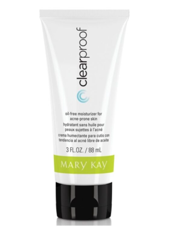 The Clearproof Mary Kay oil free moisturizer for acne prone skin